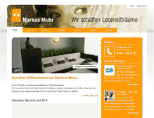 Tablet Screenshot of markus-muhr.at